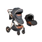 Cangaroo Alma kolica za bebe 2u1 Black, 0m+