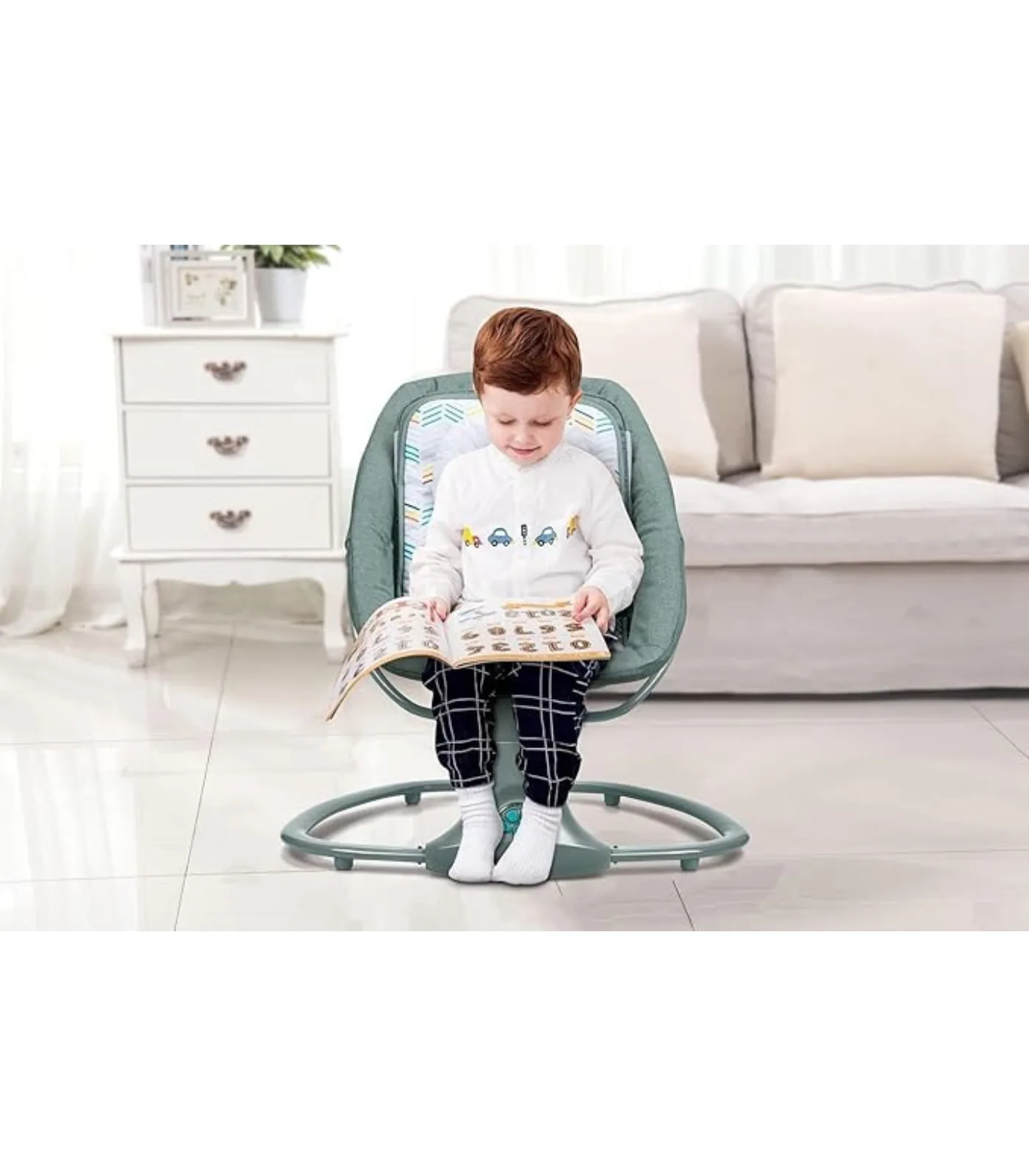 Mastela elektricna ljuljaska 0-18 kg - Slika 7