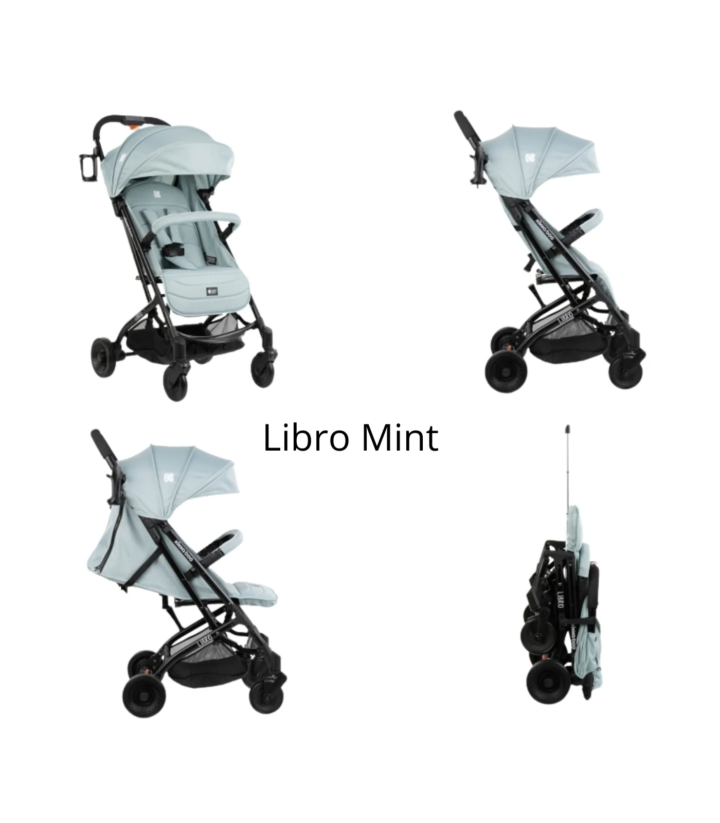 Kikka Boo Kisobran kolica Libro Mint - Slika 2