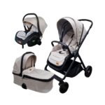 BBO MamaMia kolica za bebe 3u1 Bez, 0m+