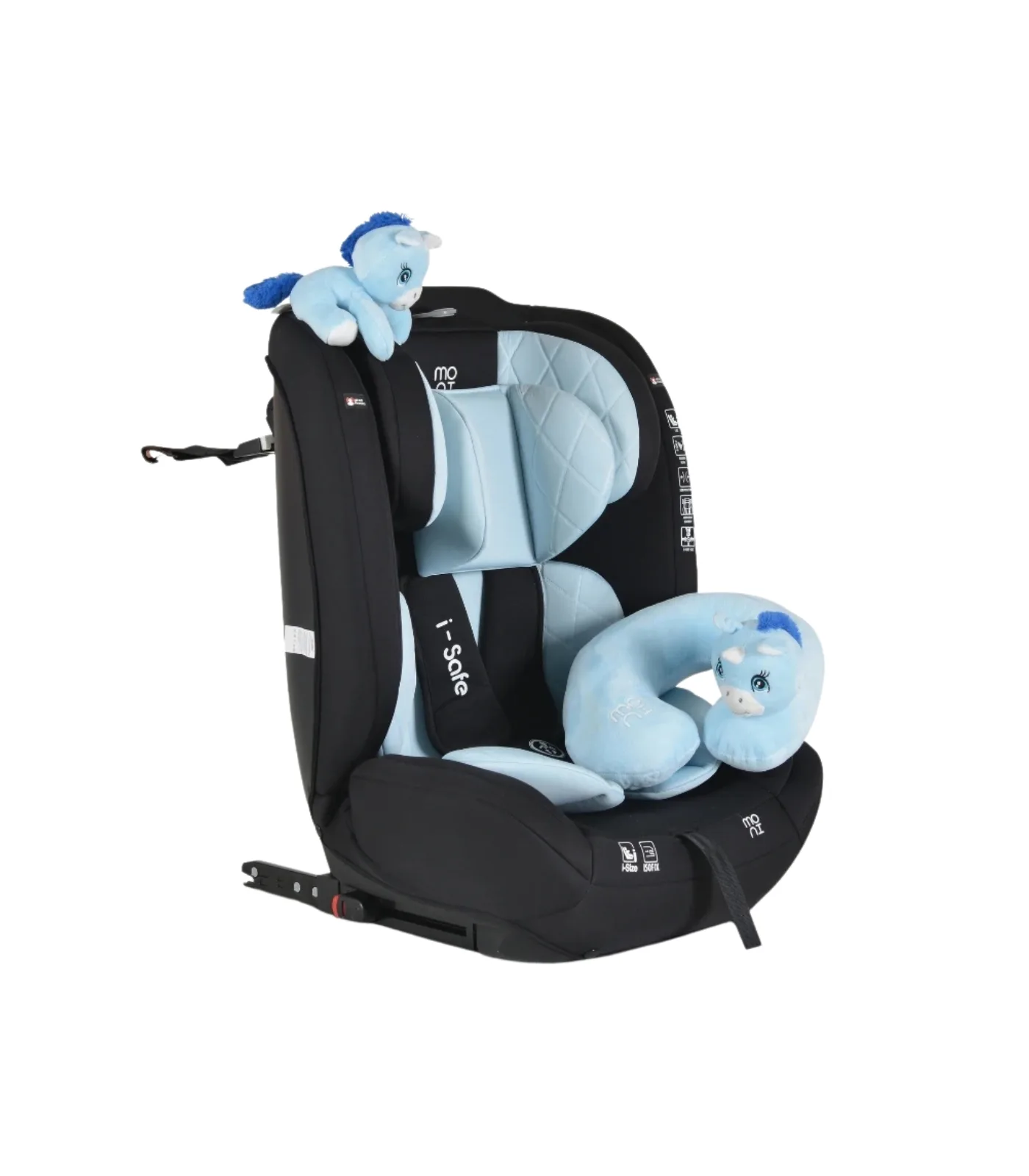 Cangaroo i-Safe auto sedište i-Size Plava, 76-150 cm Isofix - Slika 1