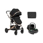 Kikka Boo Amaia Premium kolica za bebe 3u1 CRNA