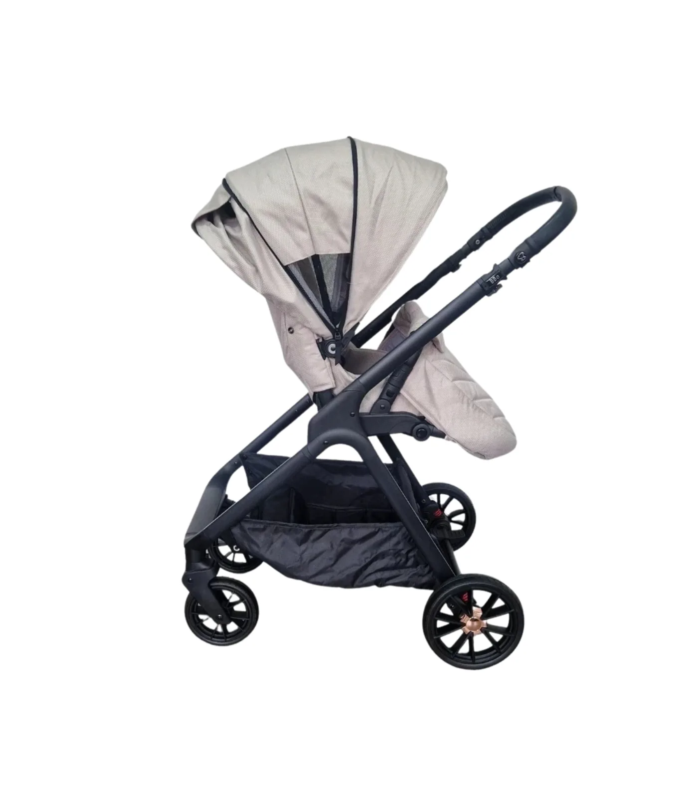 BBO MamaMia kolica za bebe 3u1 Bez, 0m+ - Slika 10