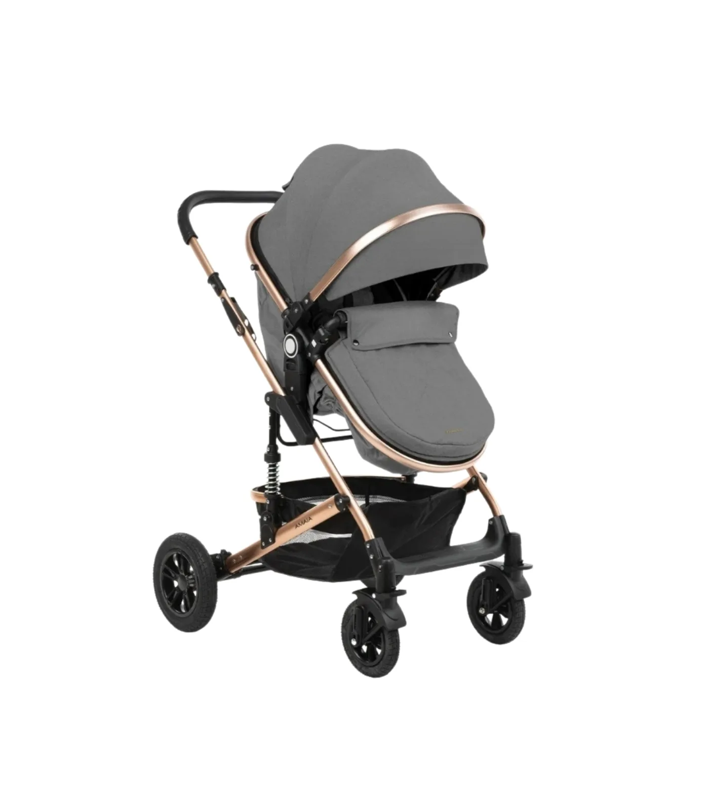 Kikka Boo Amaia Premium kolica za bebe 3u1 Tamno Siva - Slika 2