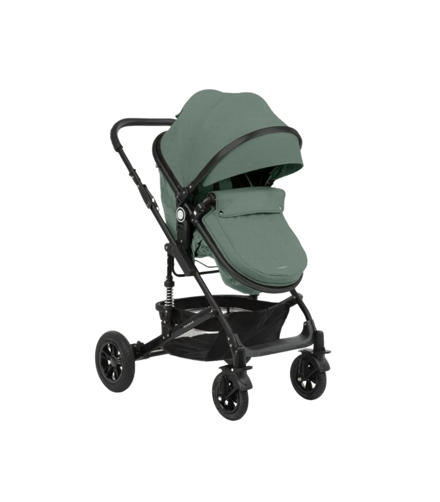 Kikka Boo Amaia Premium kolica za bebe 3u1 Zelena - Slika 2