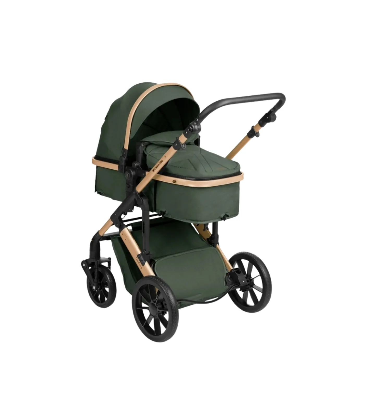 Kikka Boo Darling Premium kolica za bebe 3u1 Zelena - Slika 2