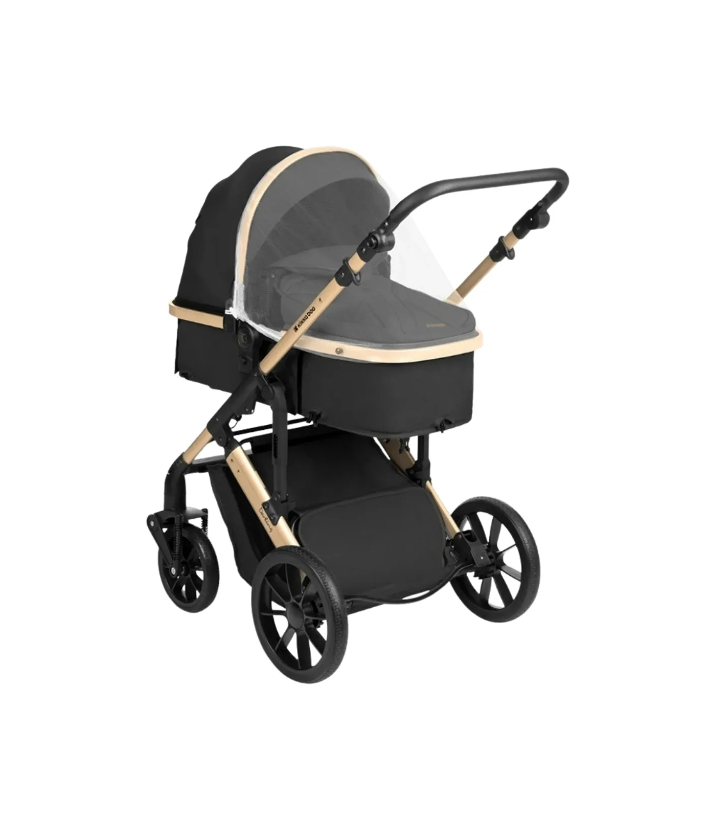 Kikka Boo Darling Premium kolica za bebe 3u1 Crna - Slika 3