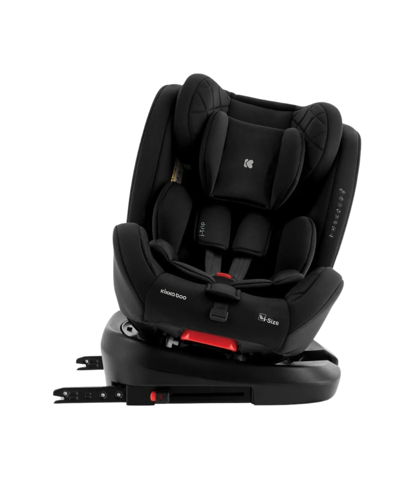 KIKKA BOO AUTO SEDISTE I-SIZE (40-150 CM) I-TRIP CRNA - Slika 9