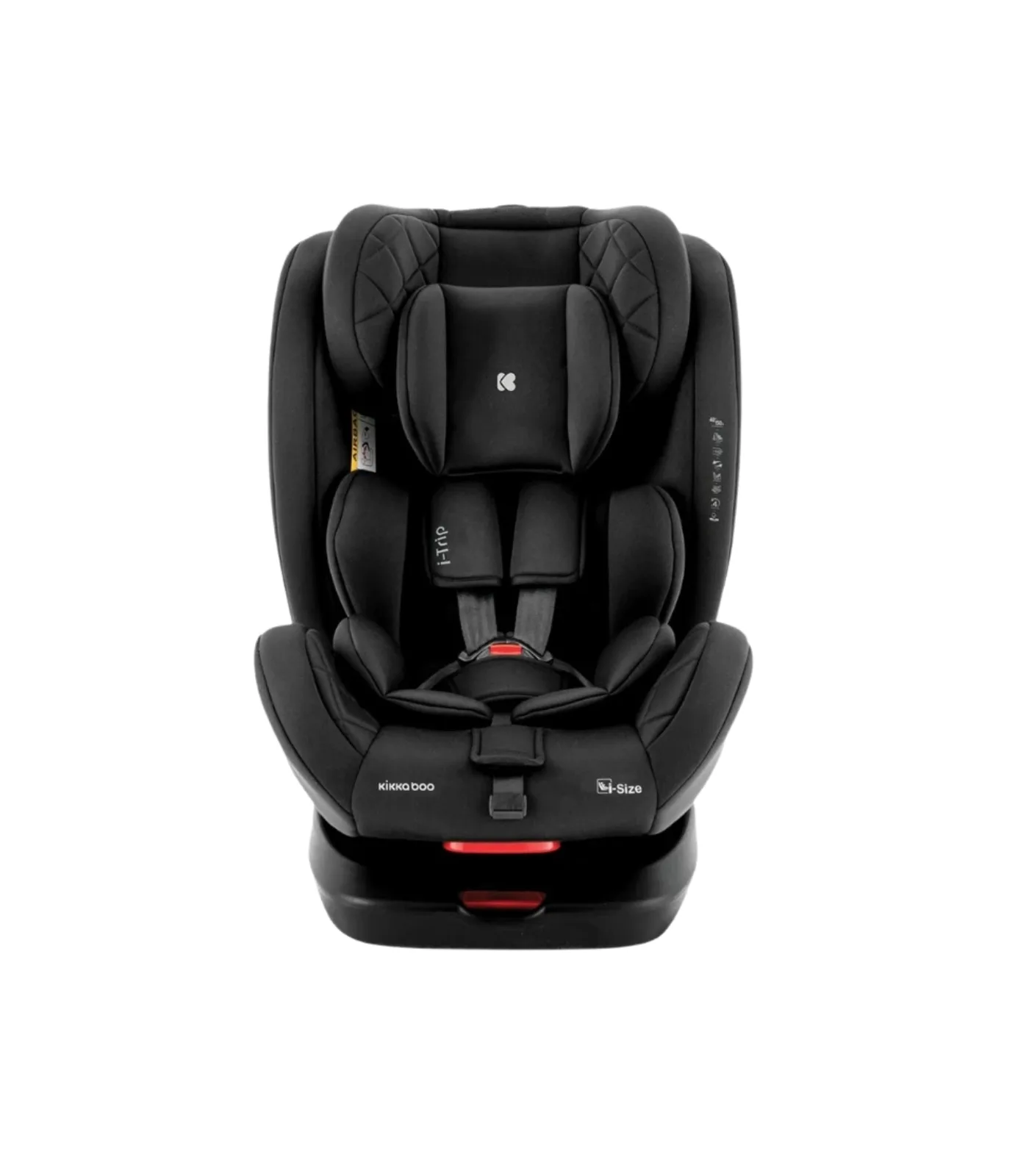 KIKKA BOO AUTO SEDISTE I-SIZE (40-150 CM) I-TRIP CRNA - Slika 8