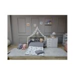 Kompletan set / Ogradica za deciji krevetac Slon