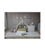 Kompletan set / Ogradica za deciji krevetac Slon - Slika 2
