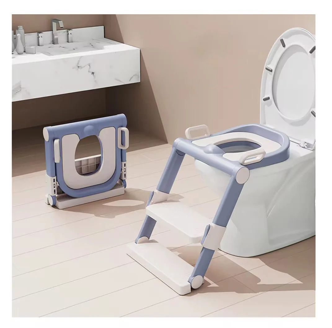 Dečiji adapter za wc šolju / stepenice sklopive za toalet - Slika 1