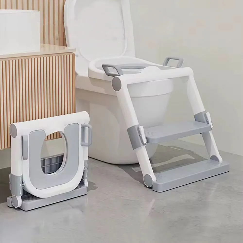 Dečiji adapter za wc šolju / stepenice sklopive za toalet - Slika 2