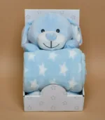 BBO Set igračka + ćebence – blue dog - Slika 2