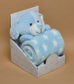 BBO Set igračka + ćebence – blue dog