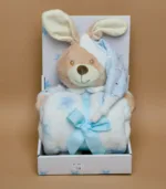 BBO Set igračka + ćebence – blue sleepy bear - Slika 2