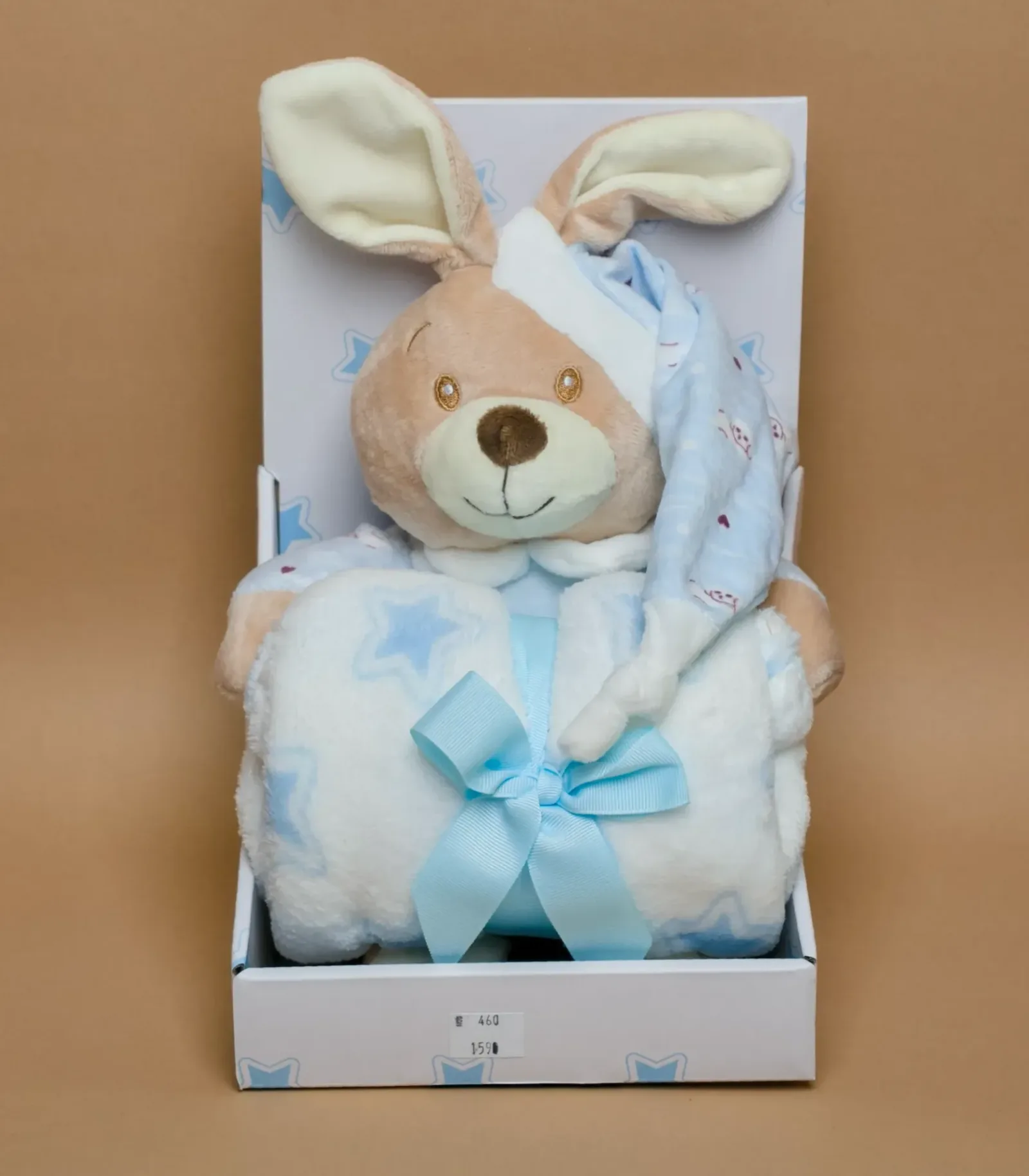 BBO Set igračka + ćebence – blue sleepy bear - Slika 2