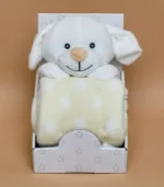 BBO Set igračka + ćebence – white dog - Slika 2