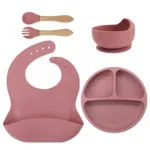 Silikonski set za hranjenje 5 u 1