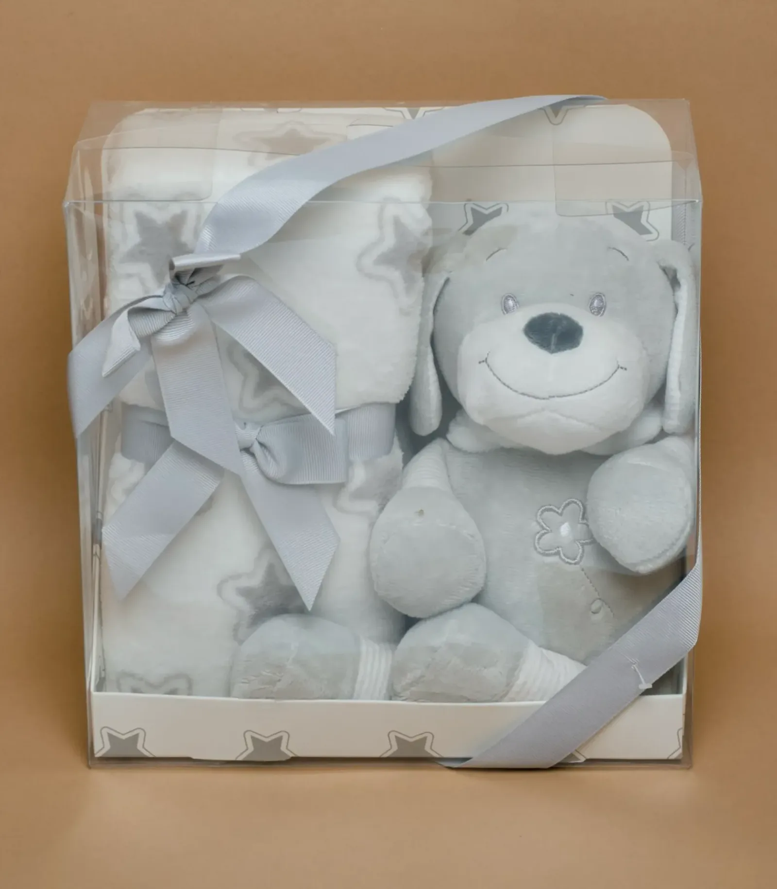 BBO Set igračka + ćebence – grey dog - Slika 2