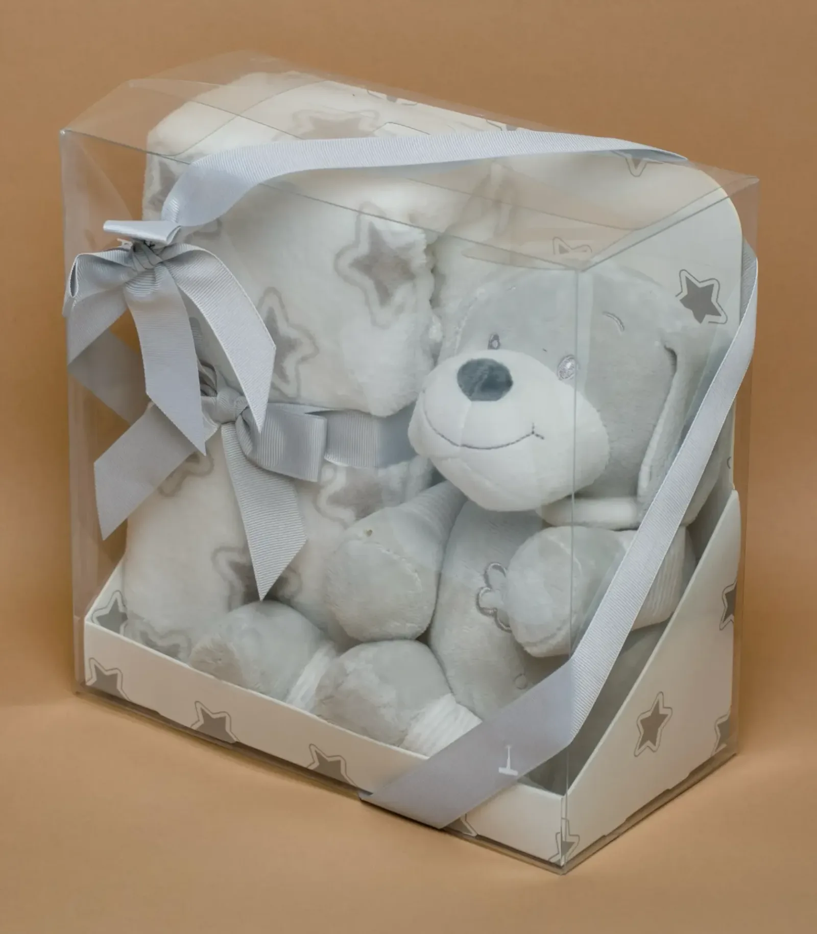 BBO Set igračka + ćebence – grey dog - Slika 3