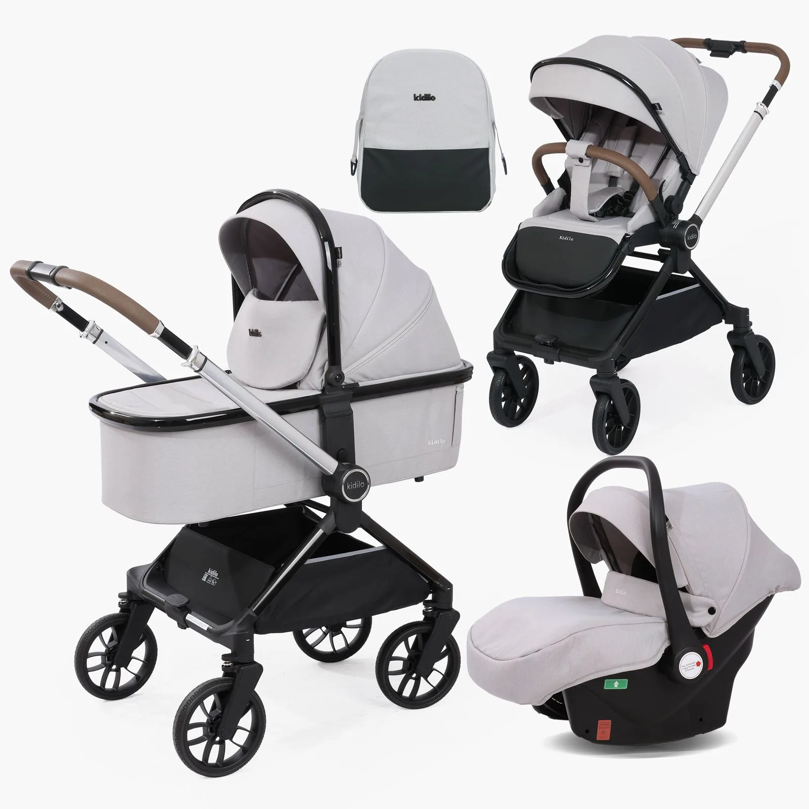 kolica za bebe kidilo g10 c 3 u 1 (copy)