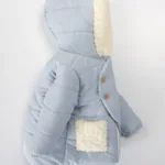 zimska jakna za bebe sa ušima medvedića