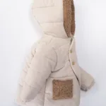 zimska jakna za bebe sa ušima medvedića