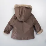 dečija zimska jakna sa ušima i krznom