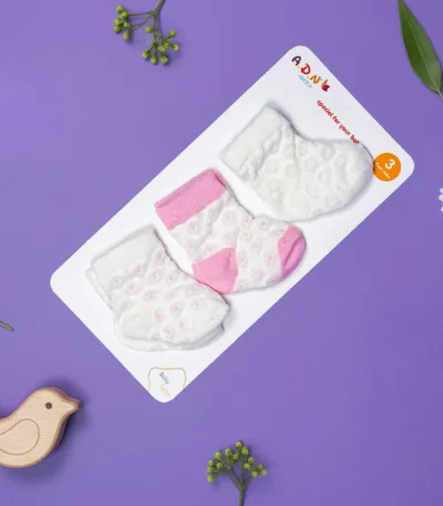 set ženskih bebi čarapica – 3 para sp2