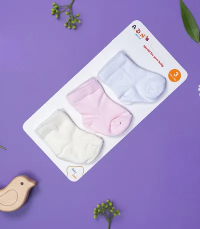 set ženskih bebi čarapica – 3 para sp4