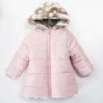 zimska jakna sa dva lica za devojčice