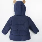 zimska jakna za decu sa medom i kapuljačom