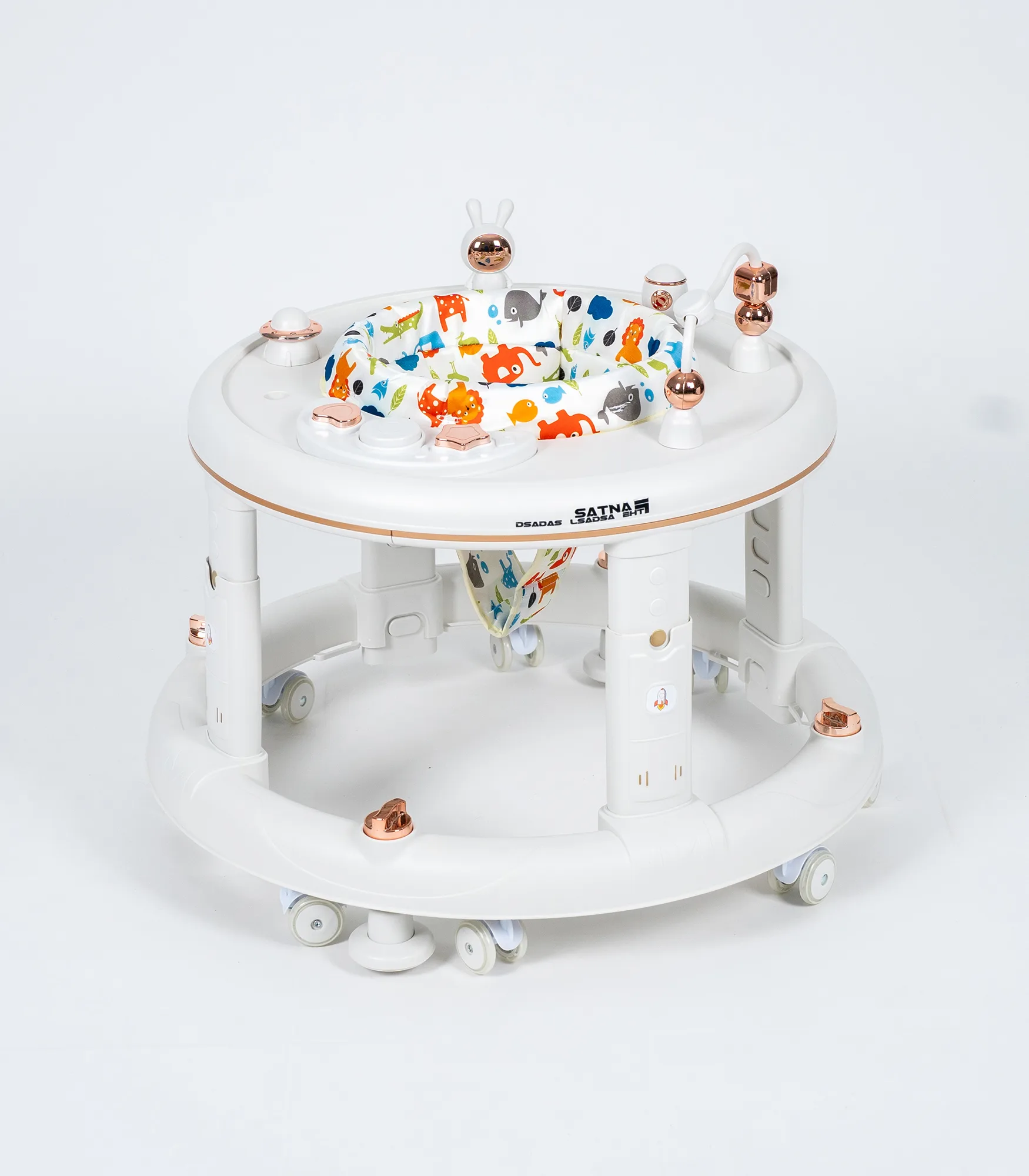 dubak za bebe 512 – 4 boje, 8 točkića, rotirajuće sedište 360°