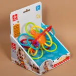 glodalica 1106b – honeycomb teething toy (0m+)