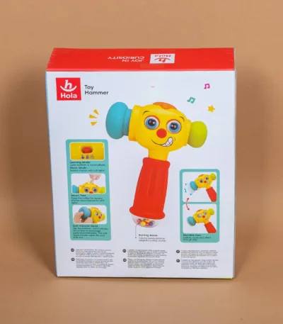 muzički edukativni čekić 3115 sa svetlima – toy hammer (12–36 meseci)