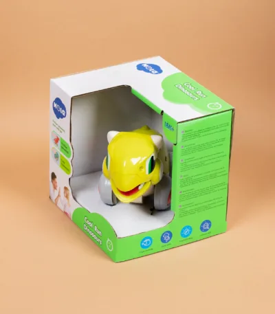 igračka dinosaurus na točkićima – push & go (18m+) u dve boje