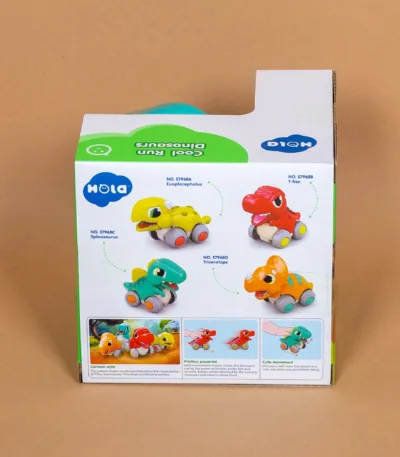 igračka dinosaurus na točkićima – push & go (18m+)