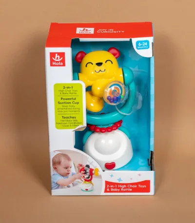 igračka za hranilicu 2u1 – ribica sa vetrenjačom e7975a (6–24 meseca)