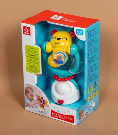 igračka za hranilicu 2u1 – ribica sa vetrenjačom e7975a (6–24 meseca)