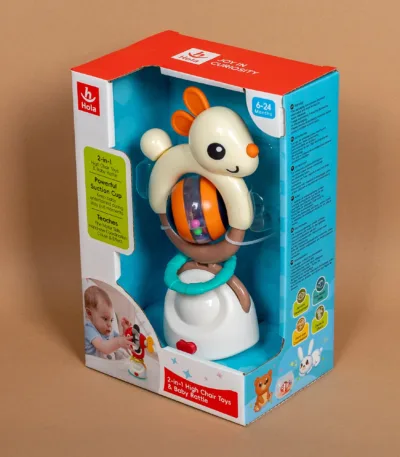 igračka za hranilicu 2u1 – ribica sa vetrenjačom e7975b (6–24 meseca)