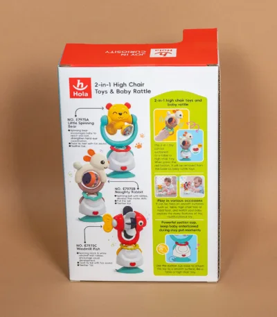 igračka za hranilicu 2u1 – ribica sa vetrenjačom e7975b (6–24 meseca)