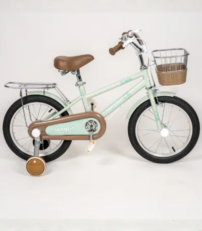 dečiji bicikl y 2402 sa pomoćnim točkićima i korpom – veličina 14” / 16”