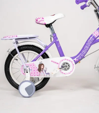 dečiji bicikl 663 sa pomoćnim točkićima i korpom – 3 boje