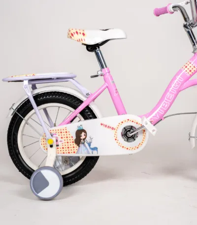 dečiji bicikl 663 sa pomoćnim točkićima i korpom – 3 boje