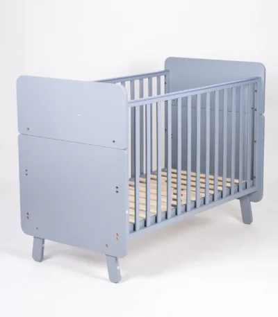 dečiji drveni krevetac kj311 koji se pretvara u krevet, sa baldahinom (2 visine dušeka)