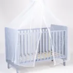 dečiji drveni krevetac kj311 koji se pretvara u krevet, sa baldahinom (2 visine dušeka)