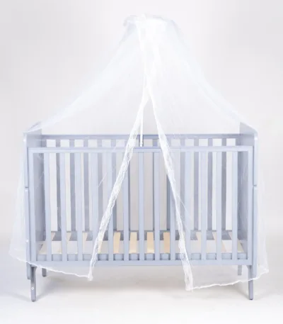 dečiji drveni krevetac kj311 koji se pretvara u krevet, sa baldahinom (2 visine dušeka)