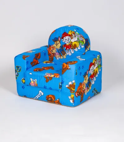 dečija sklopiva foteljica od sunđera – mekana fotelja koja se pretvara u ležaljku (11 dezena) d5