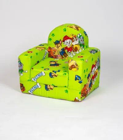 dečija sklopiva foteljica od sunđera – mekana fotelja koja se pretvara u ležaljku (11 dezena) d9